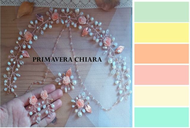 Un'idea per le future spose: Accessori armocromatici personalizzabili fatti artigisnalmente ❤️
In collaborazione con @violatiberti_accessori @la_stanza_di_nana.accessori 
Non sono magnifici?